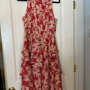 Eliza J High Neck Cocktail Dress